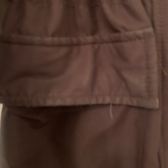 BURBERRY LONDON, Brown, Real Fur Trim Babthorpe Parka Jacket Size M - Picture 6 of 8